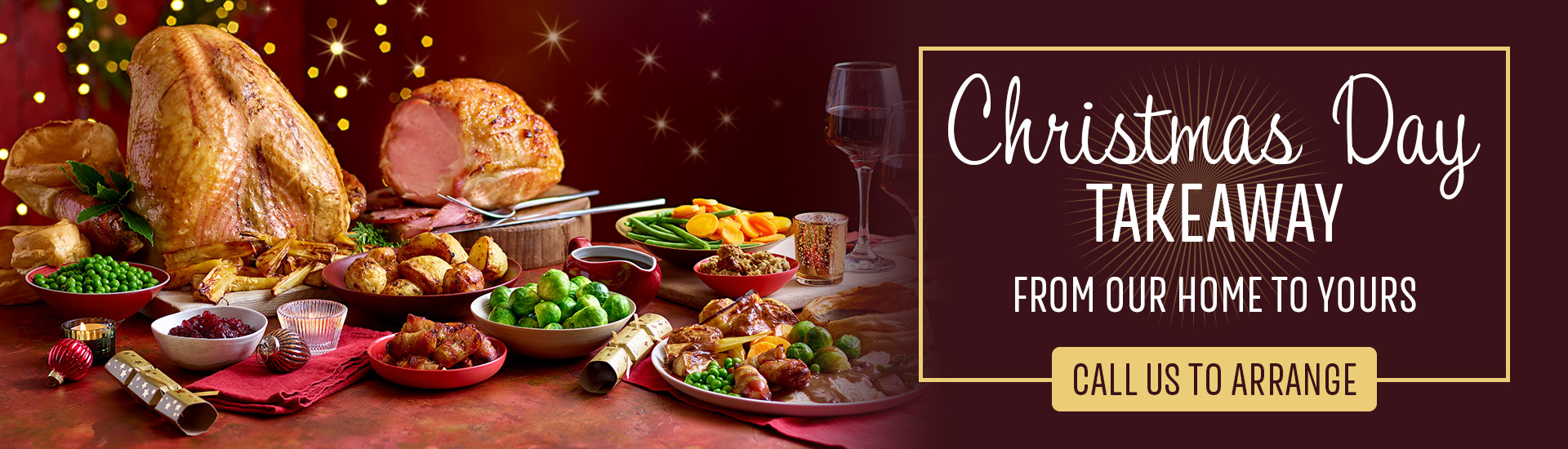 Toby Carvery Waterside Christmas Day Takeaway 2023 | Home of the Roast