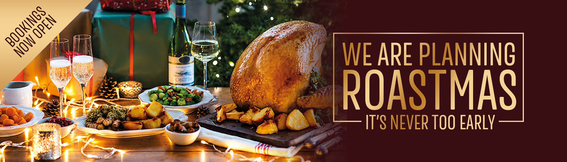 Christmas 2022 at your local Toby Carvery Basildon | Home of the Roast