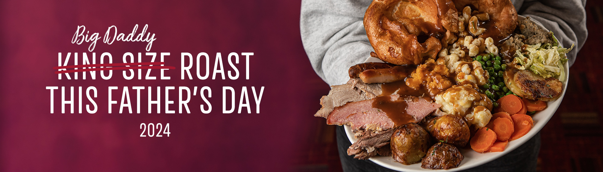 Father’s day carvery in Lichfield, Father’s day at Toby Carvery Shenstone