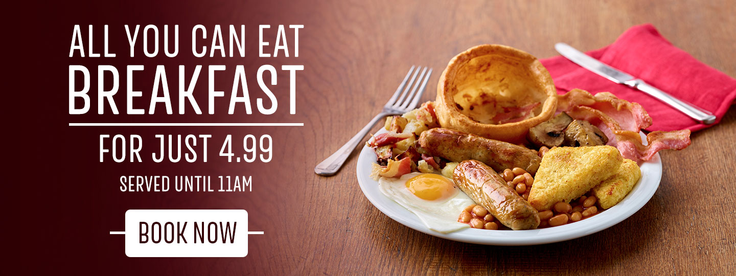 Breakfast at Toby Carvery Castle Bromwich