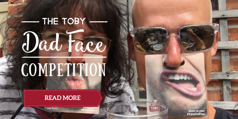 Toby's Dad Face Competition - Father Day